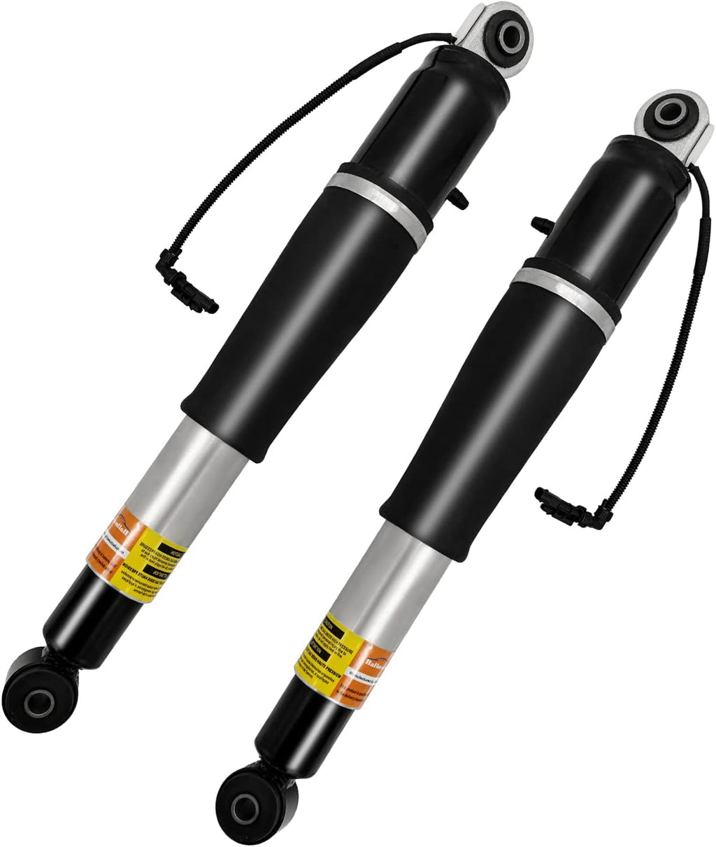 Pair Rear Air Shock Absorber Adjustable Air Shocks and Struts I6572