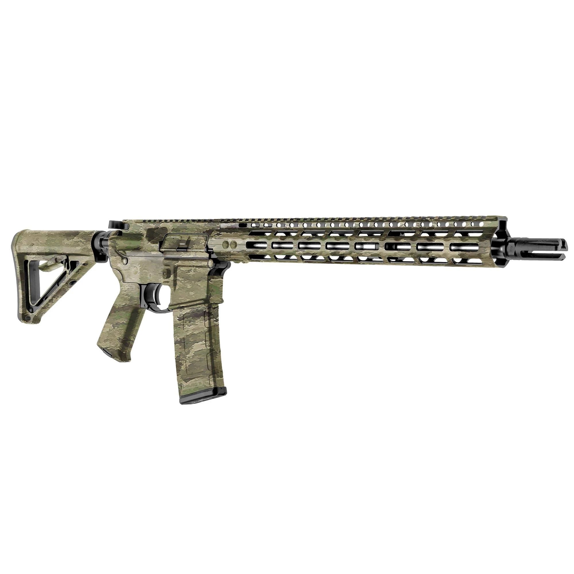 Grey AR-15 Rifle Skin O4595