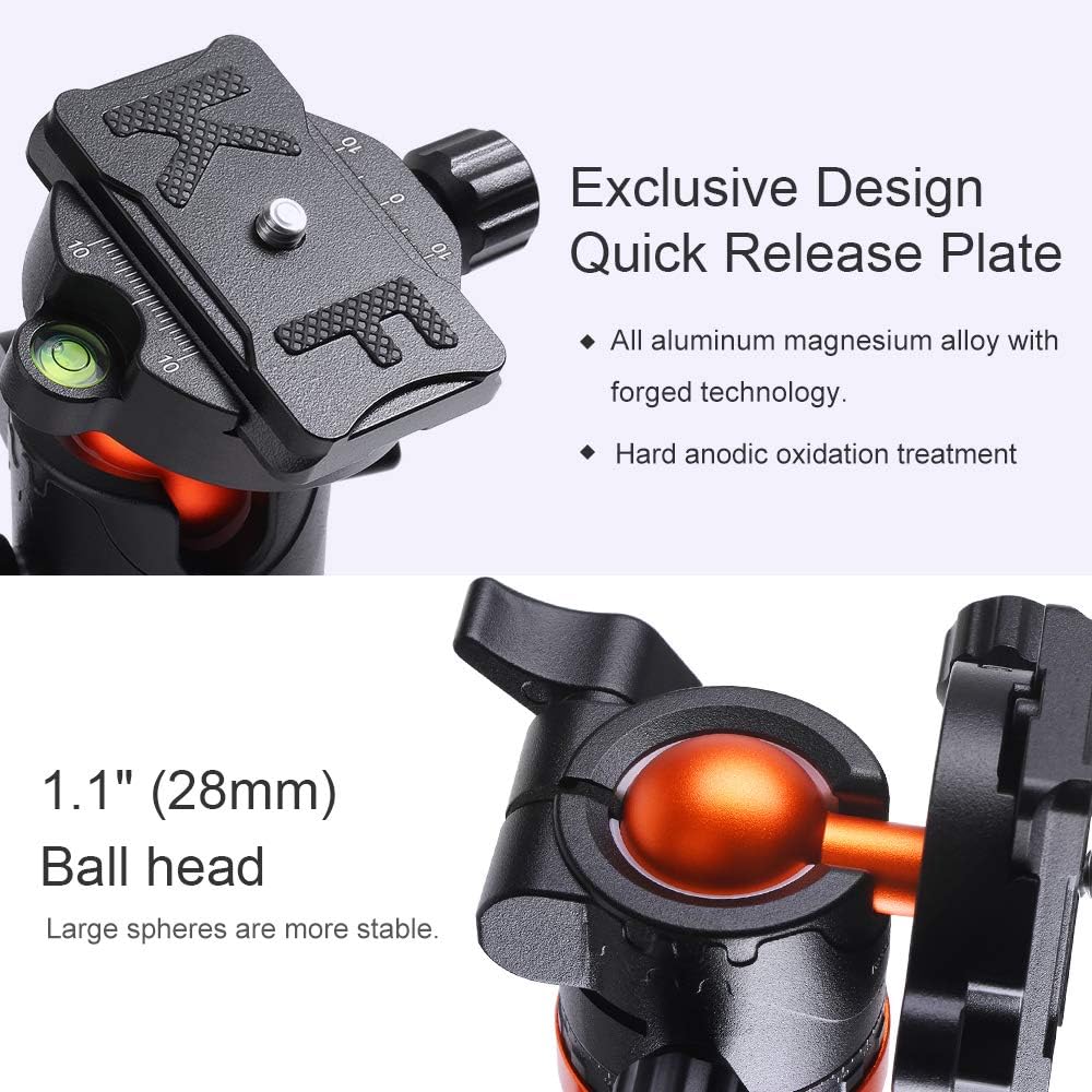 67 inch Aluminum Camera Tripod with 360 Degree Ball Head M97239