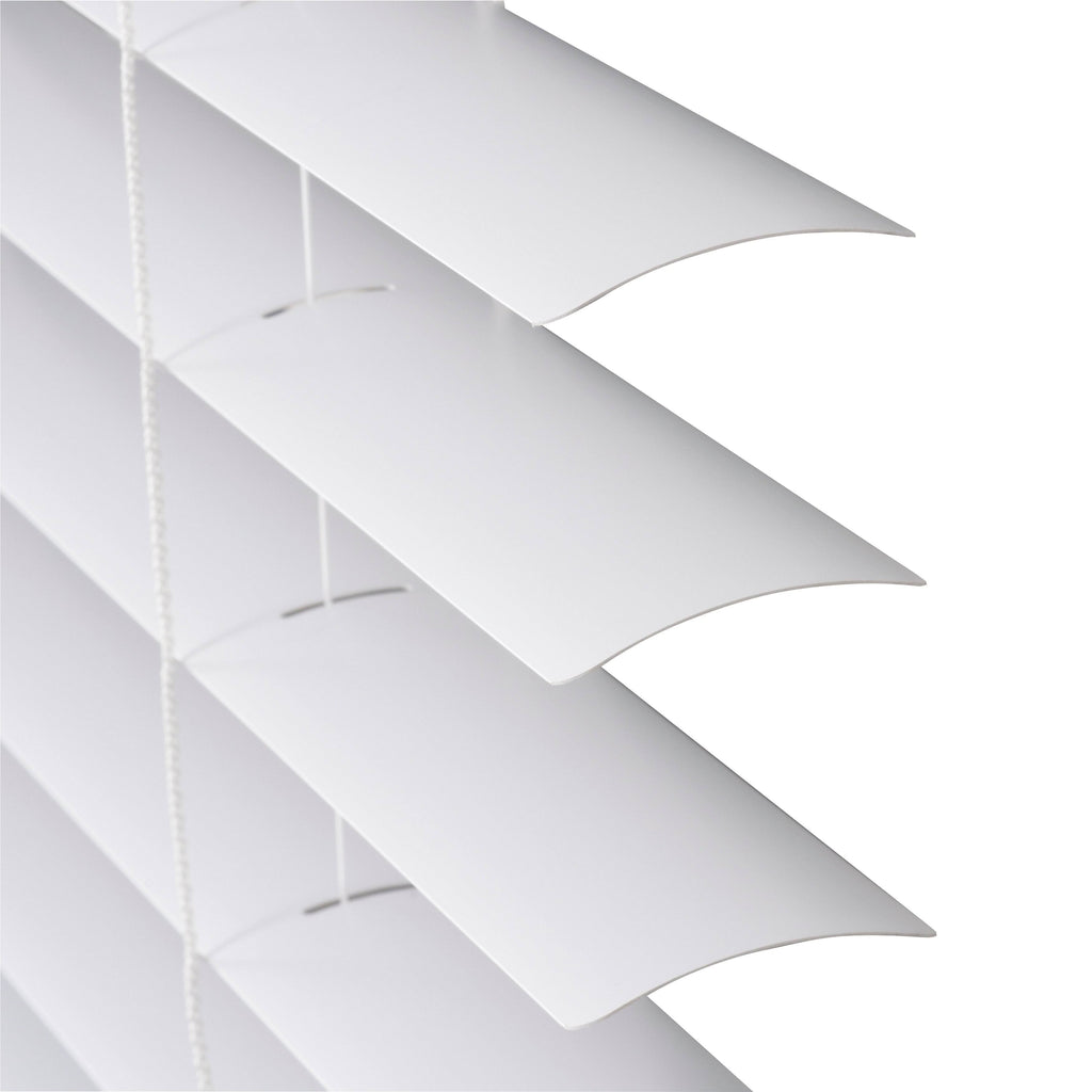 White Vinyl-Plus Mini Blind B669