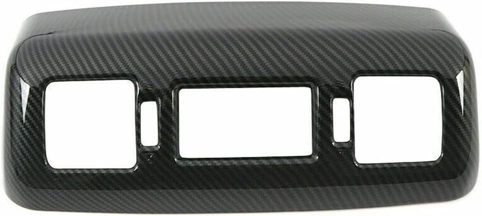 Carbon Fiber Inner Armrest Rear Air Vent Cover Trim Pack of 2 U213221