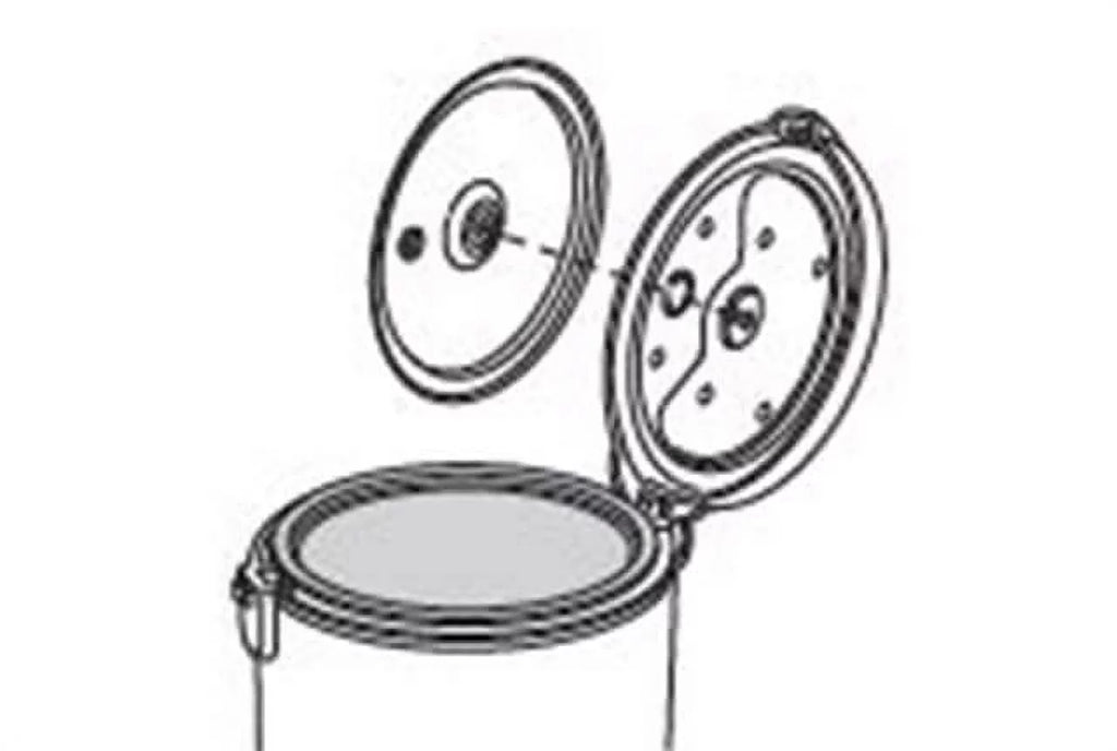 5.5-Cup Stainless Steel Gray Rice Cooker and Warmer D4719