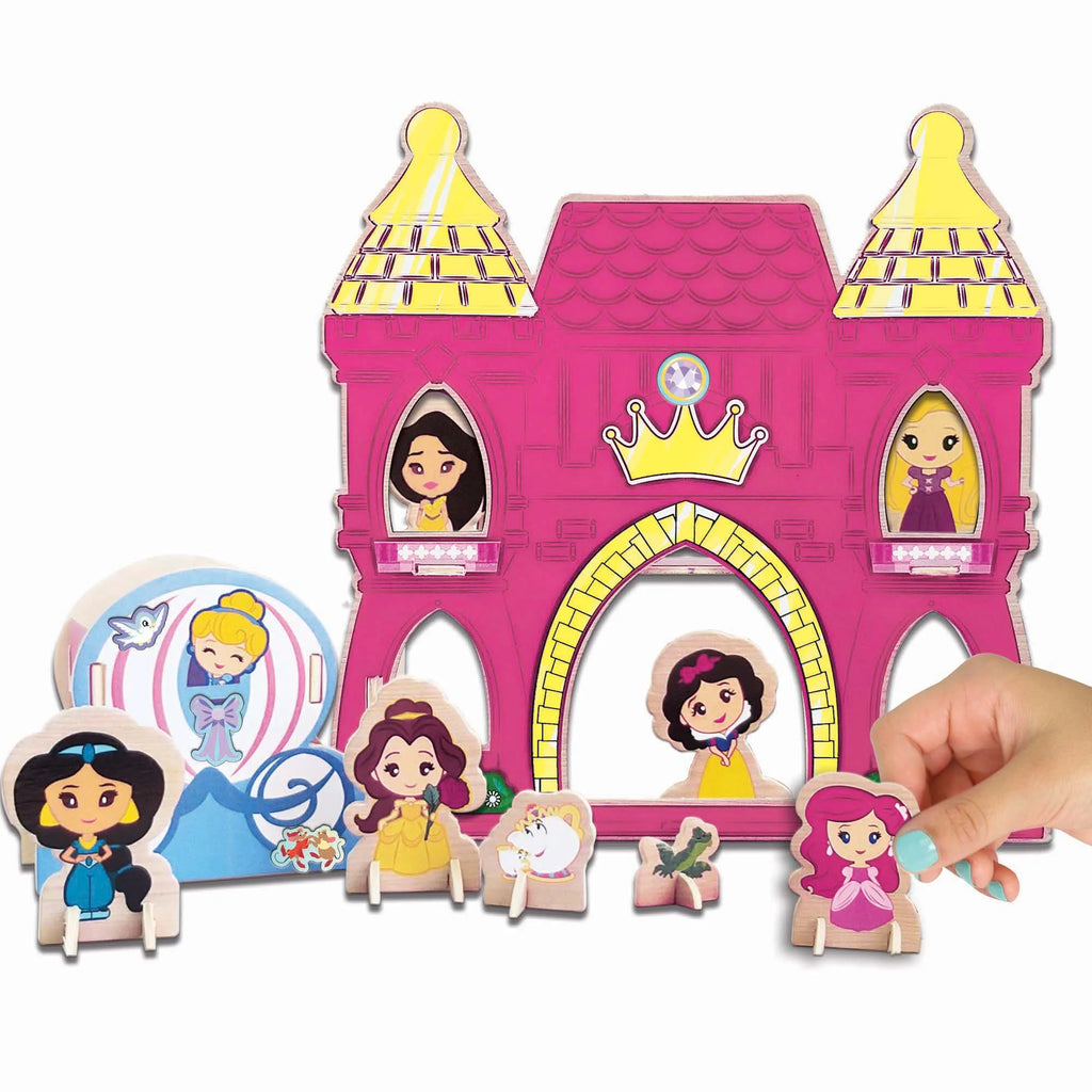 Wood Castle Building and Decorating Set S485
