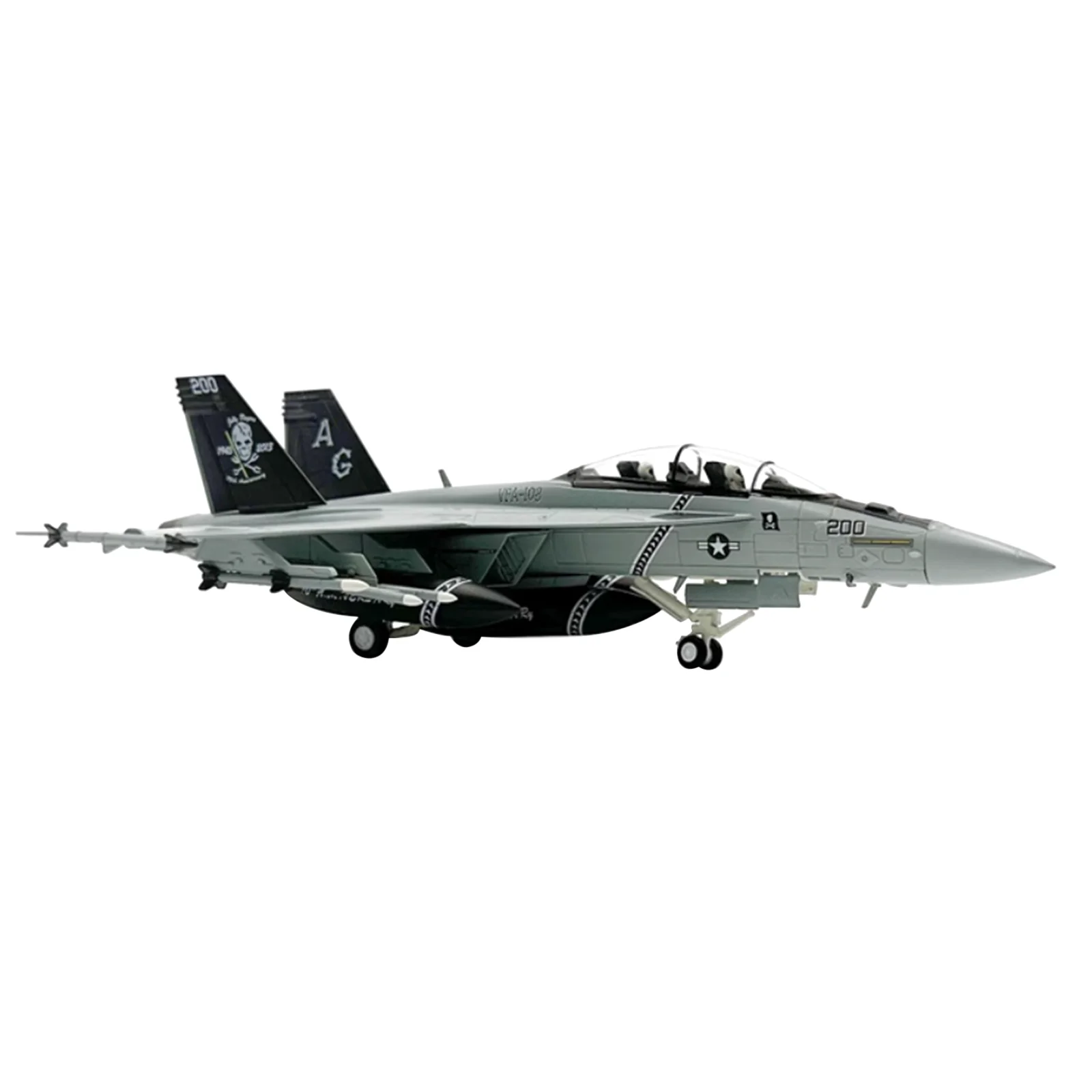 1/72 Scale F/A-18F Super Hornet Fighter Model Alloy Construction H9456