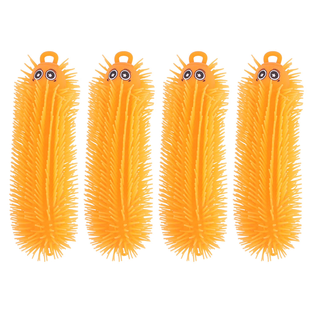 Toys Puffer Ball Caterpillar Sensory Flashing Inflatable Rubber H948465