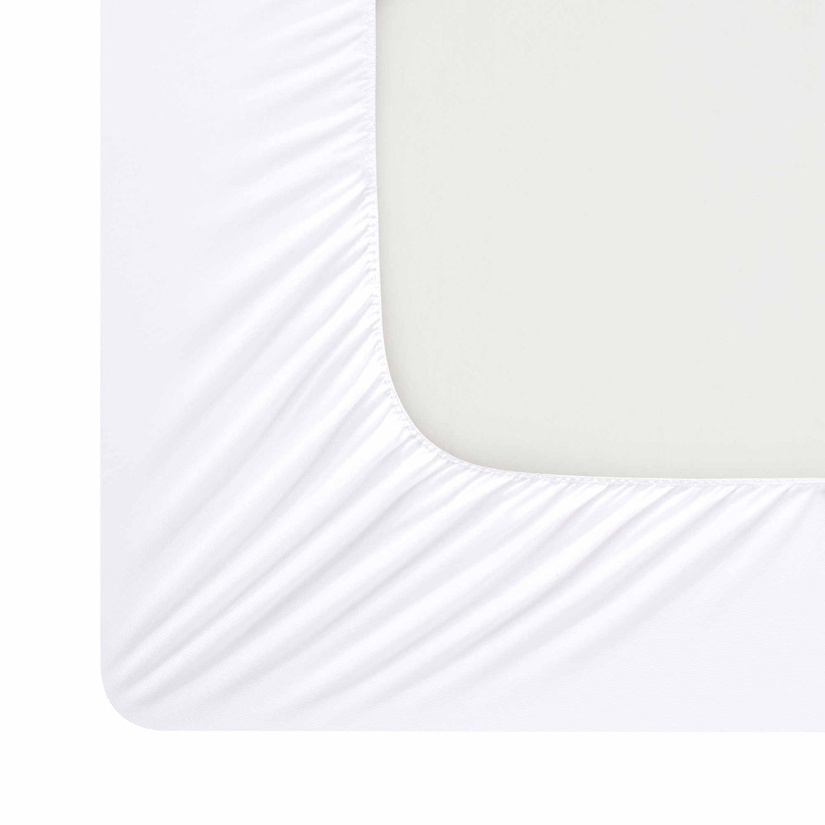 White Twin Size Polyester Mattress Topper G2626
