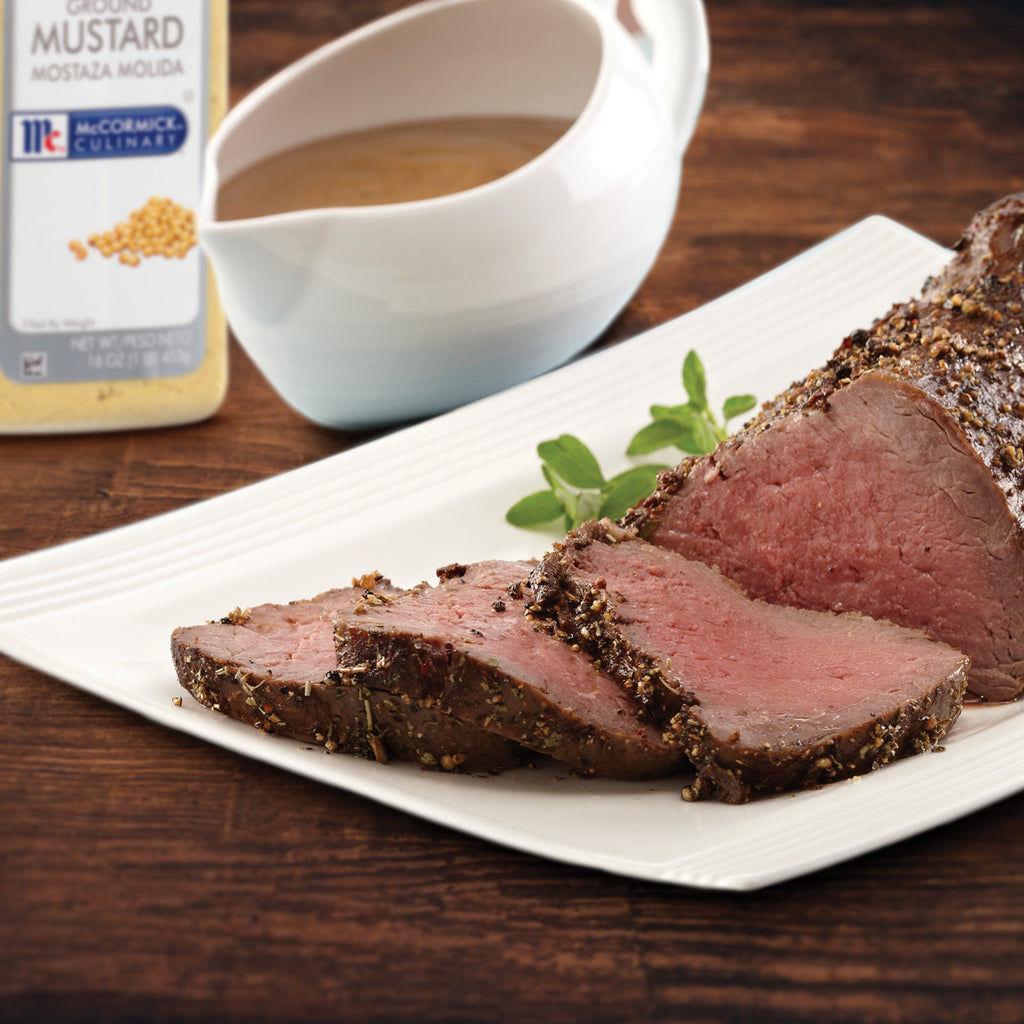 Kosher Ground Mustard, 16 oz Bottle V231