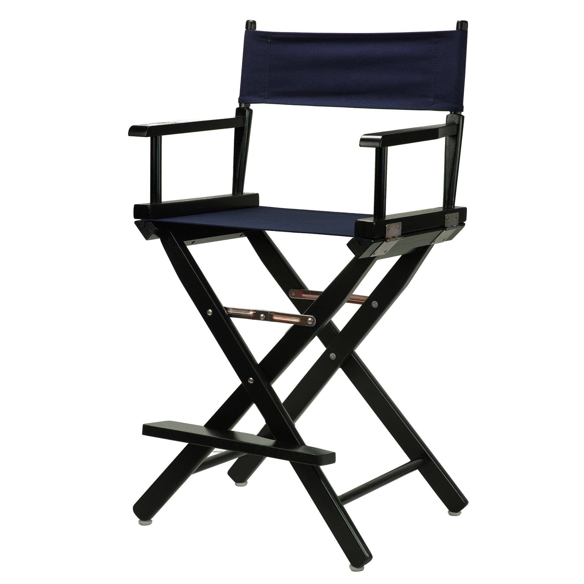 Black Frame Pink Canvas Director's Chair V1058