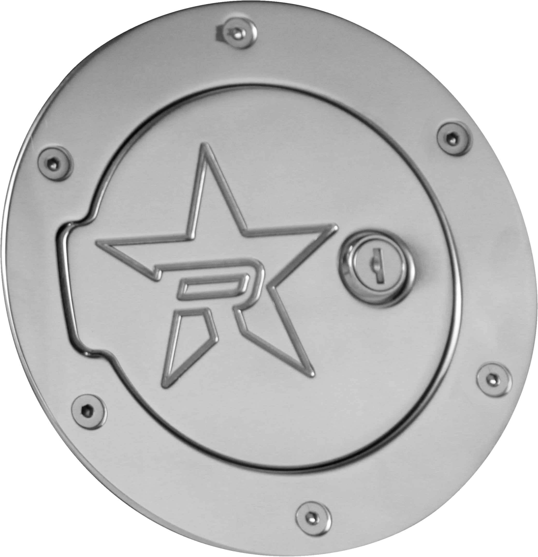 Black Locking Fuel Door for Jeep Wrangler JK B9767