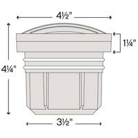 Bronze Landscape Grill Top Well Light B645