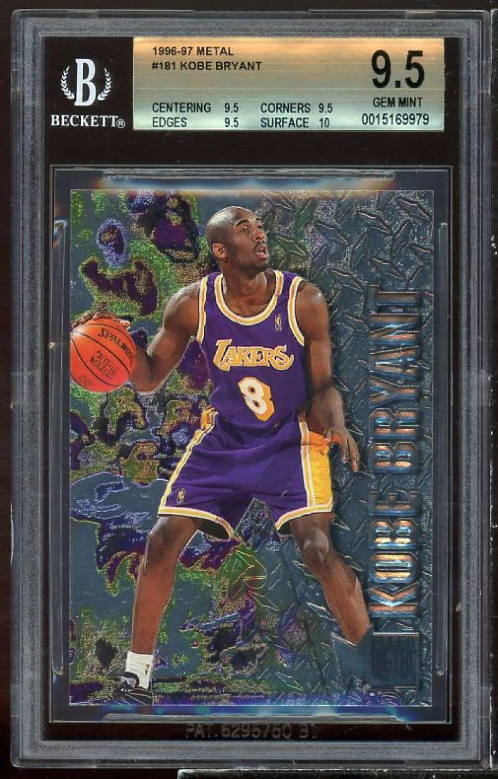 1996-97 Metal #181 BGS 9.5 Rookie Card V852395
