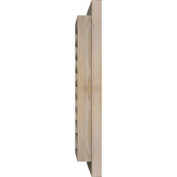 Primed Vertical Gable Vent E3946