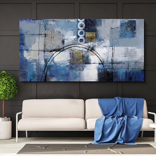 Large Abstract Canvas Wall Art 30x60 H477