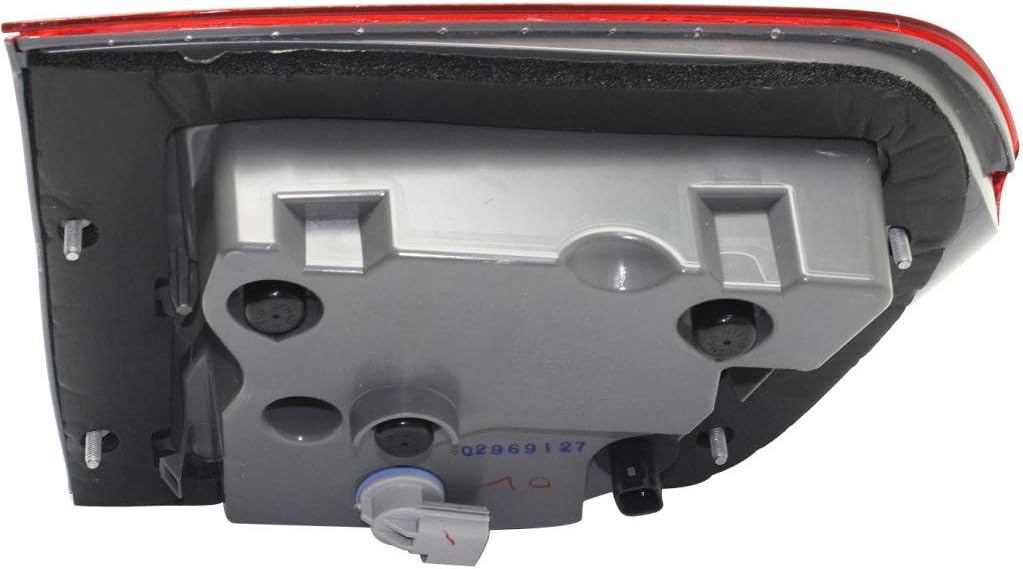 Inner Tail Light Assembly Passenger Side with Chrome Trim B400904
