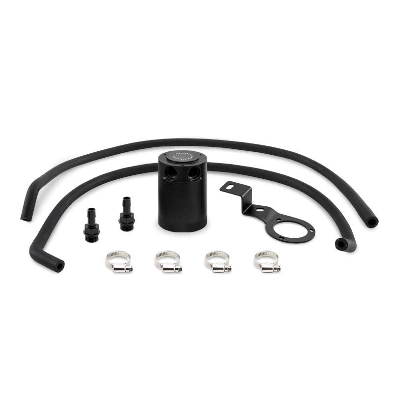 Black PVC Baffled Oil Catch Can V419369