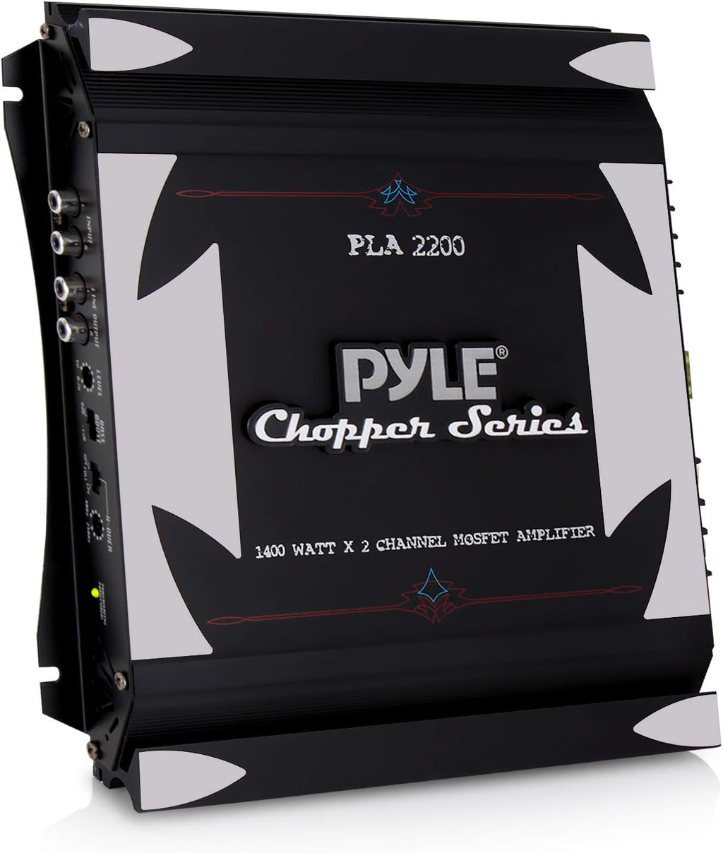 1400W Dual Channel Bridgeable MOSFET Car Stereo Amplifier O930133