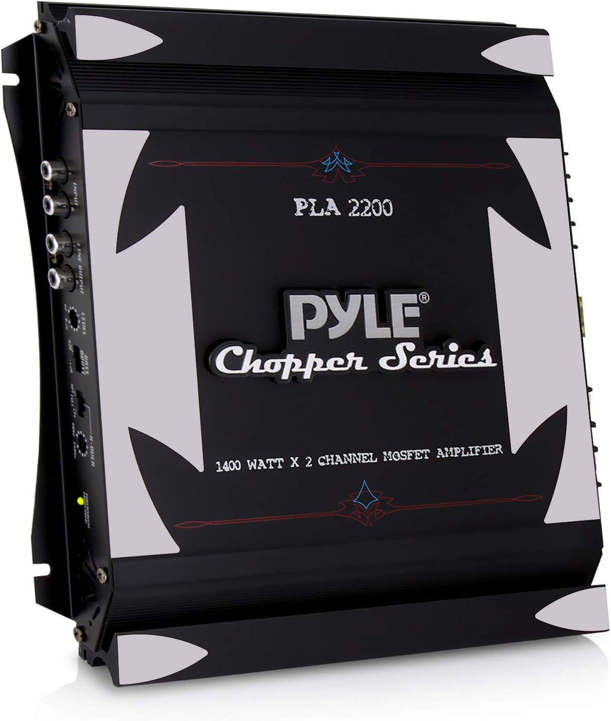 1400W Dual Channel Bridgeable MOSFET Car Stereo Amplifier O930133