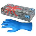 Blue Nitrile 8 mil 12 inch Work Gloves M244