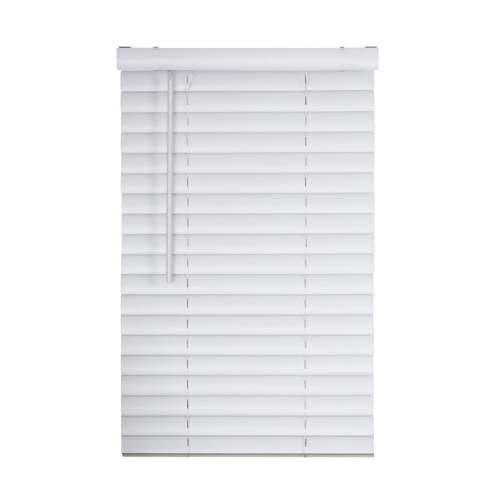 White Vinyl-Plus Mini Blind B669