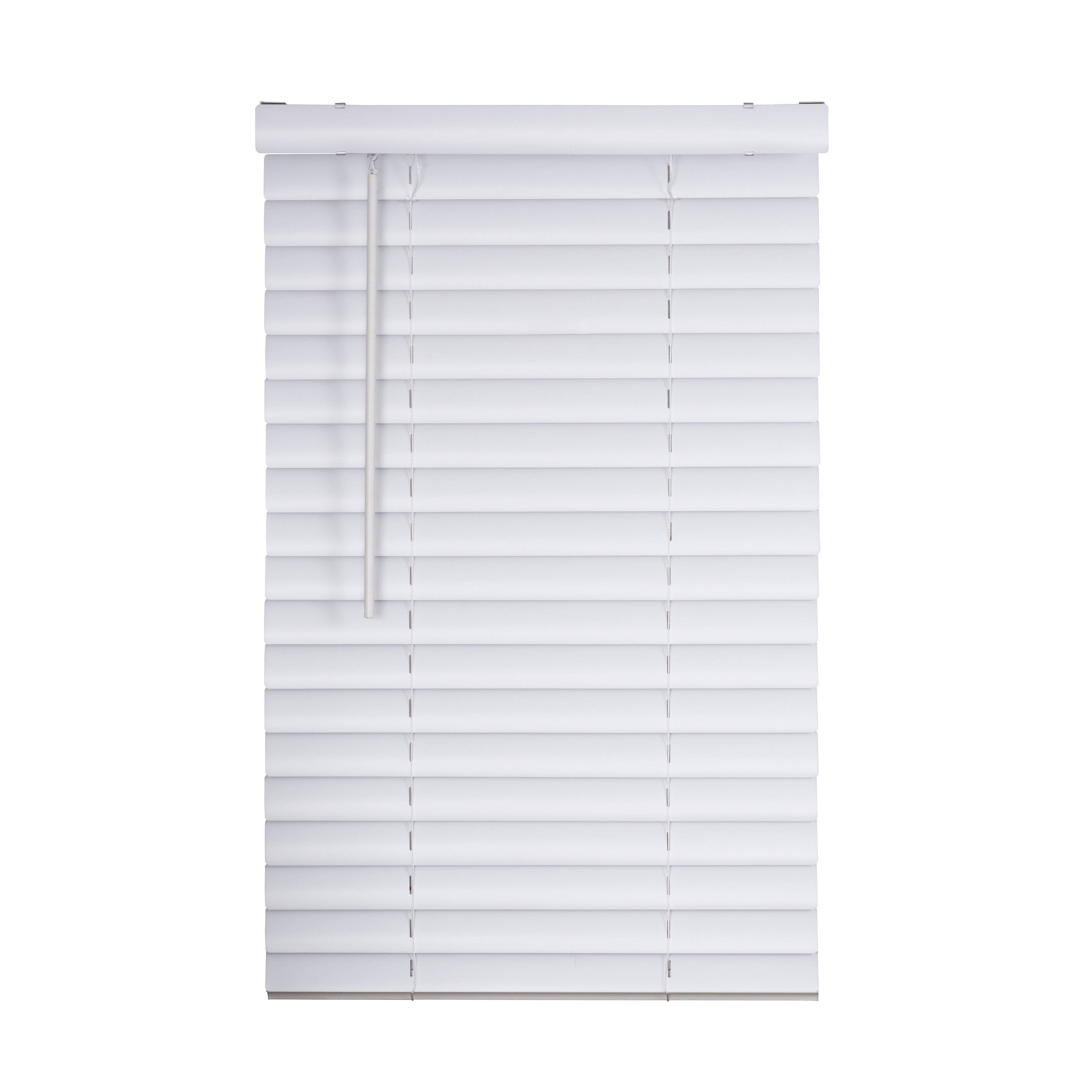 White Vinyl-Plus Mini Blind B669