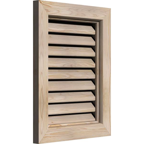 Primed Vertical Gable Vent E3946