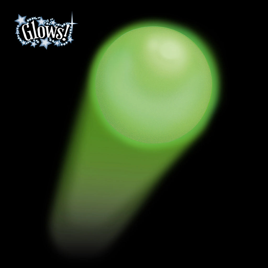 Party Glow Bounce Ball, Green, 30 Grams K948