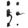 Aged Bronze Inactive Handleset with Lever E182