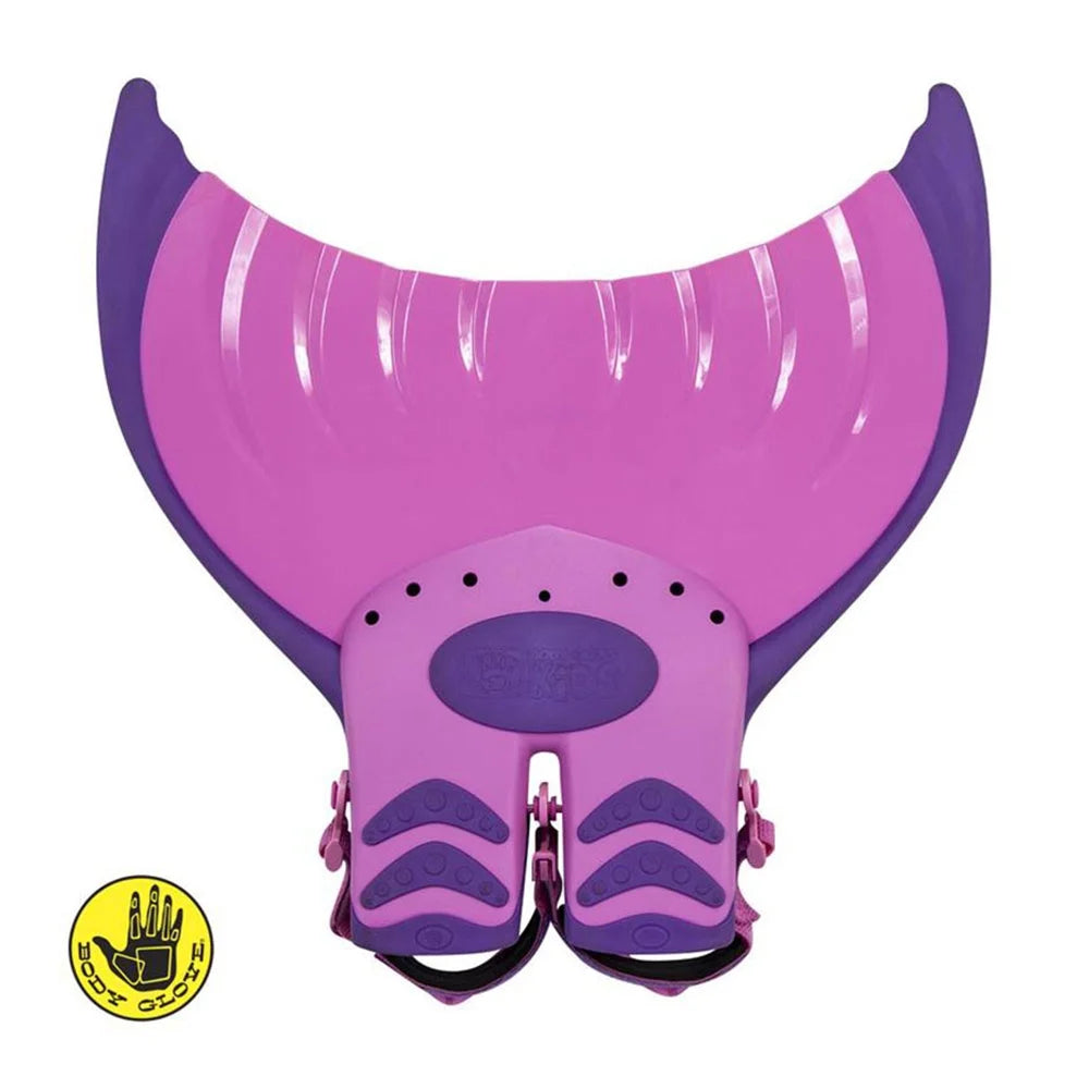 Pink and Purple Child's Swimming Mono Fin J843757