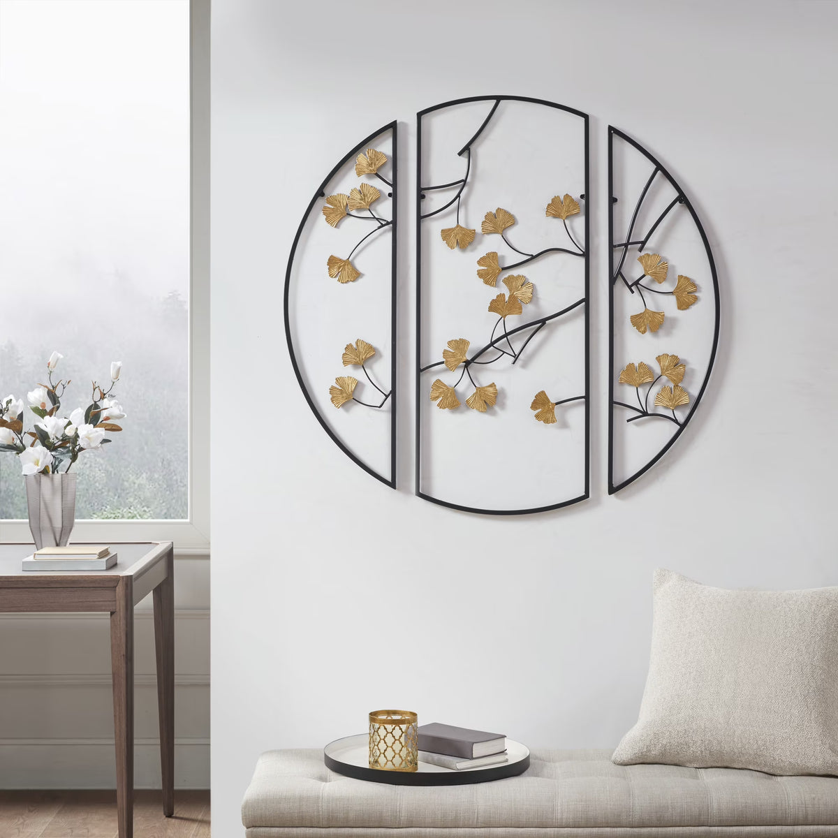 3-piece Metal Wall Decor Set Y42943