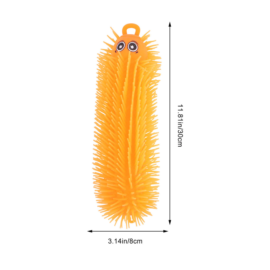 Toys Puffer Ball Caterpillar Sensory Flashing Inflatable Rubber H948465