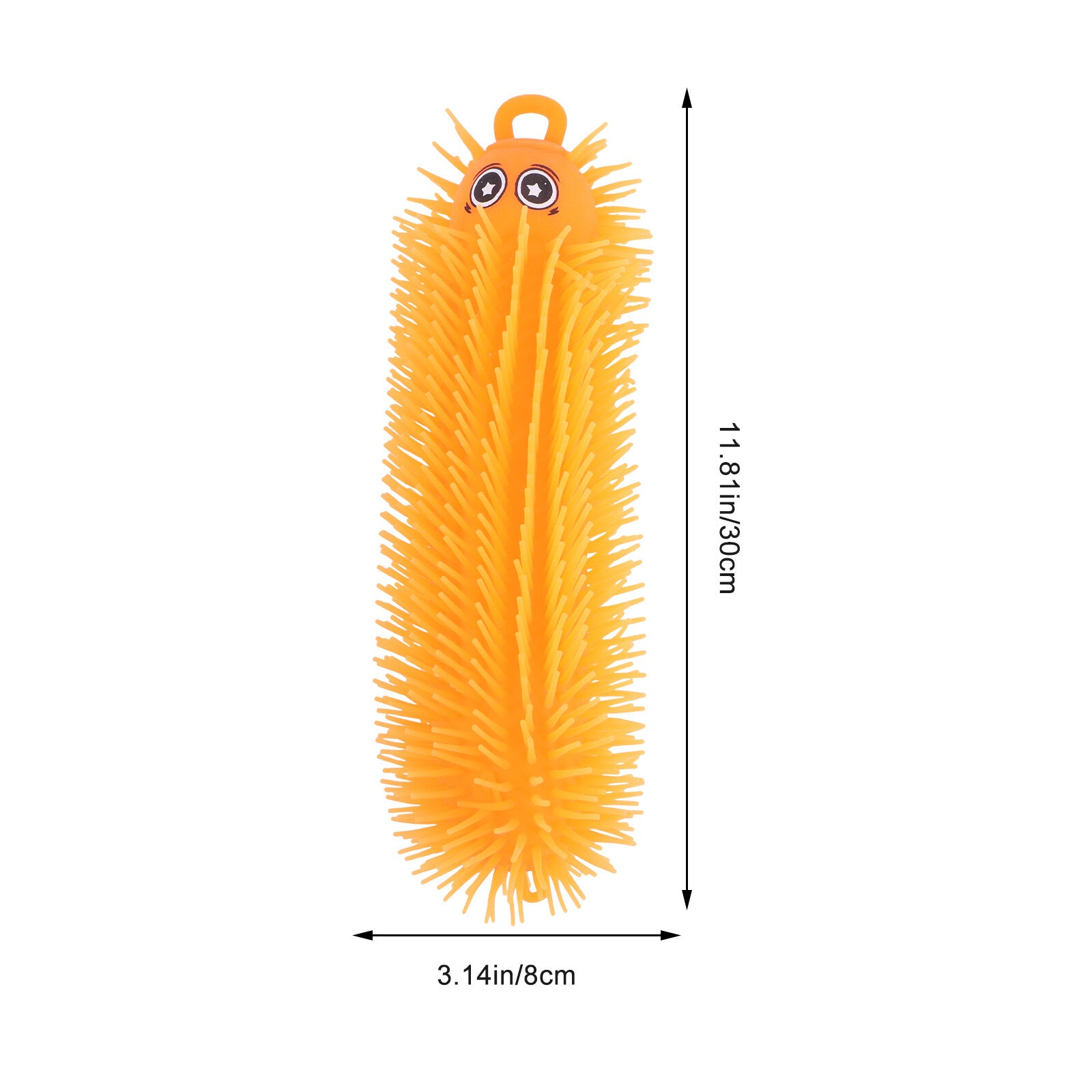 Toys Puffer Ball Caterpillar Sensory Flashing Inflatable Rubber H948465
