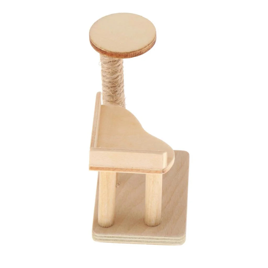 Miniature Cat Climbing Dollhouse Furniture S487