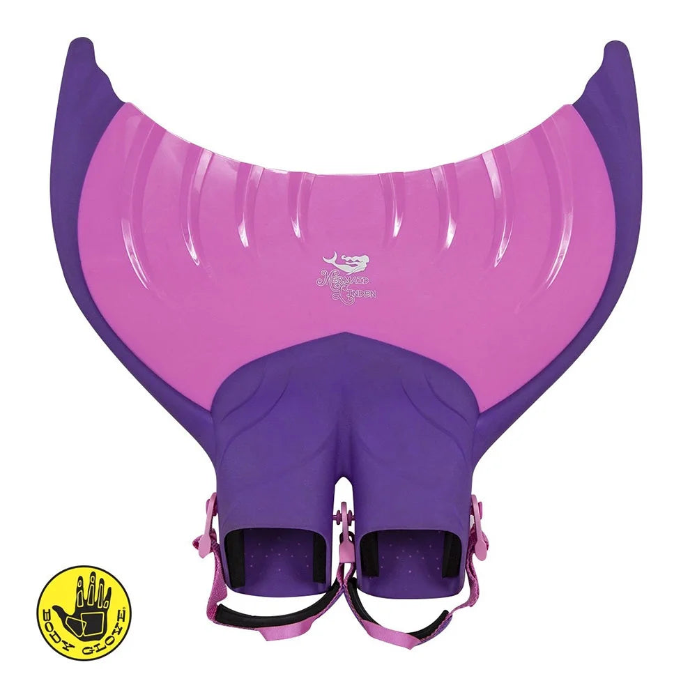 Pink and Purple Child's Swimming Mono Fin J843757
