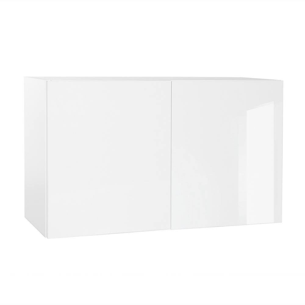 White Gloss Above The Fridge Wall Cabinet D270136