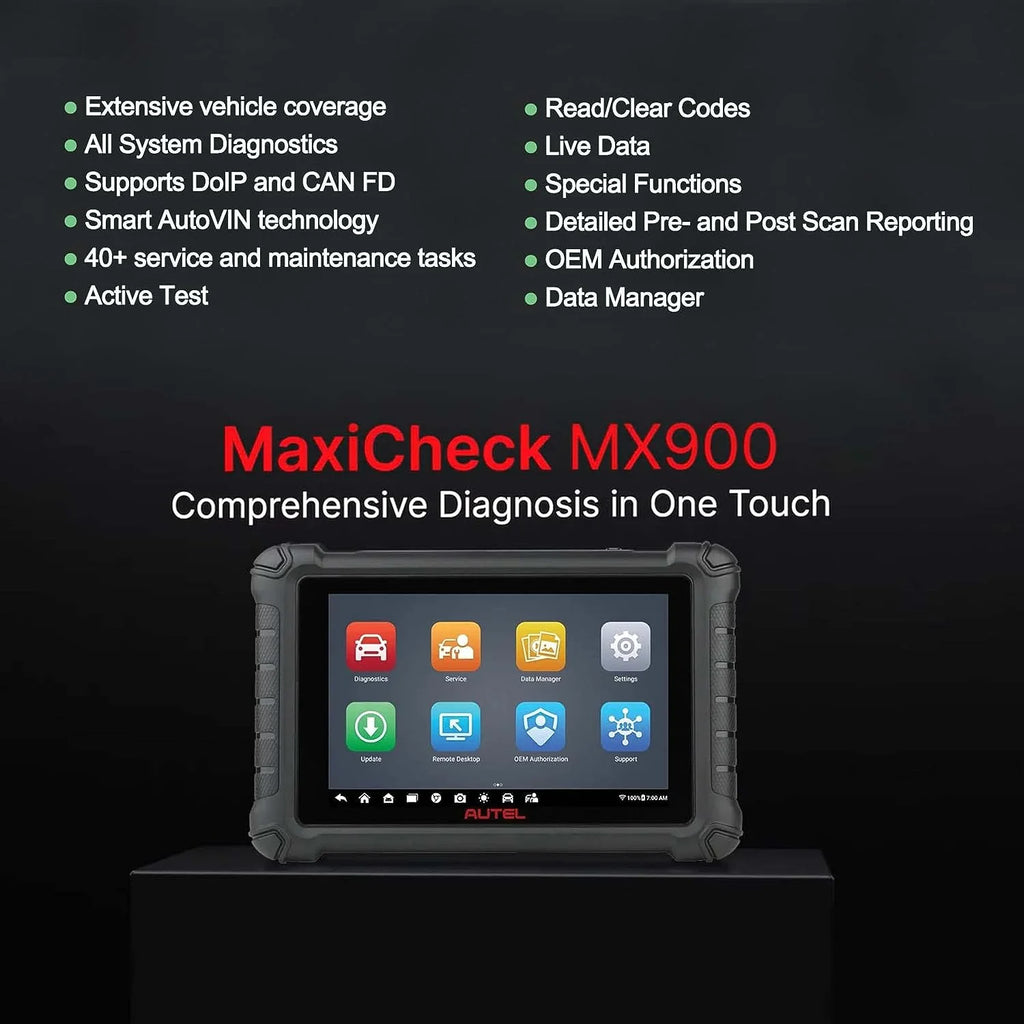 Autel MaxiCheck MX900 OBD2 All System Diagnostic Scanner A155