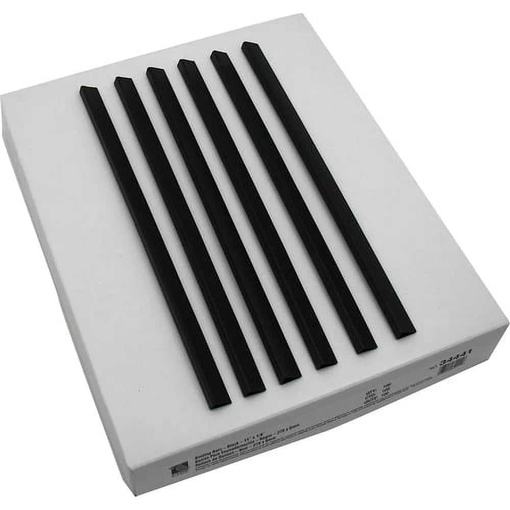 Binding Bars Only Black, 11 x 1/4, 100/BX R60995