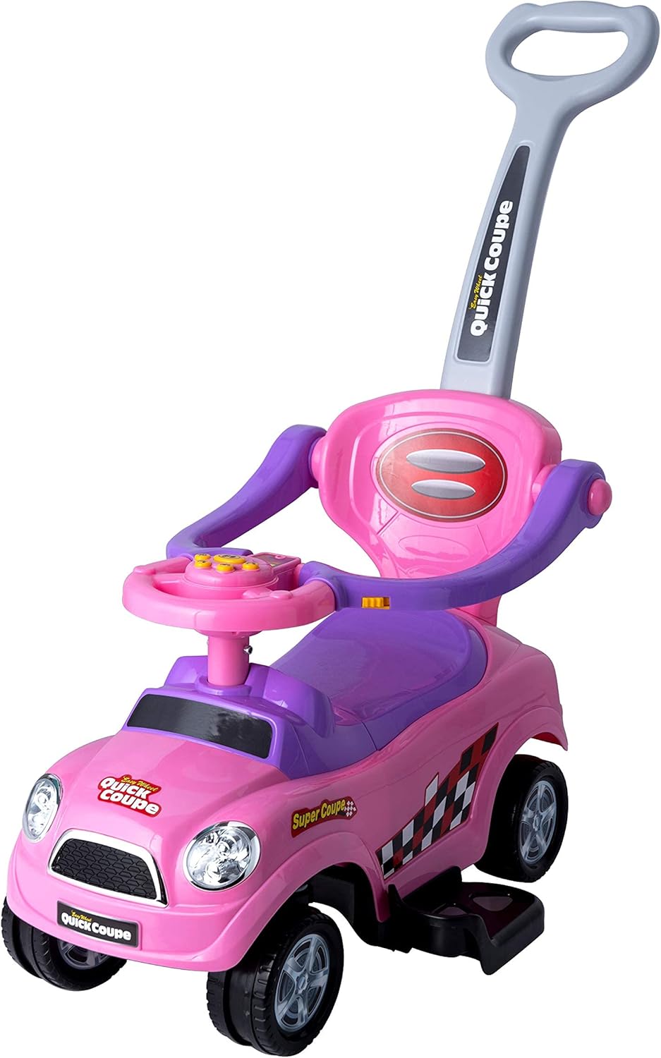 Pink Ride on Car & Push Car G2124