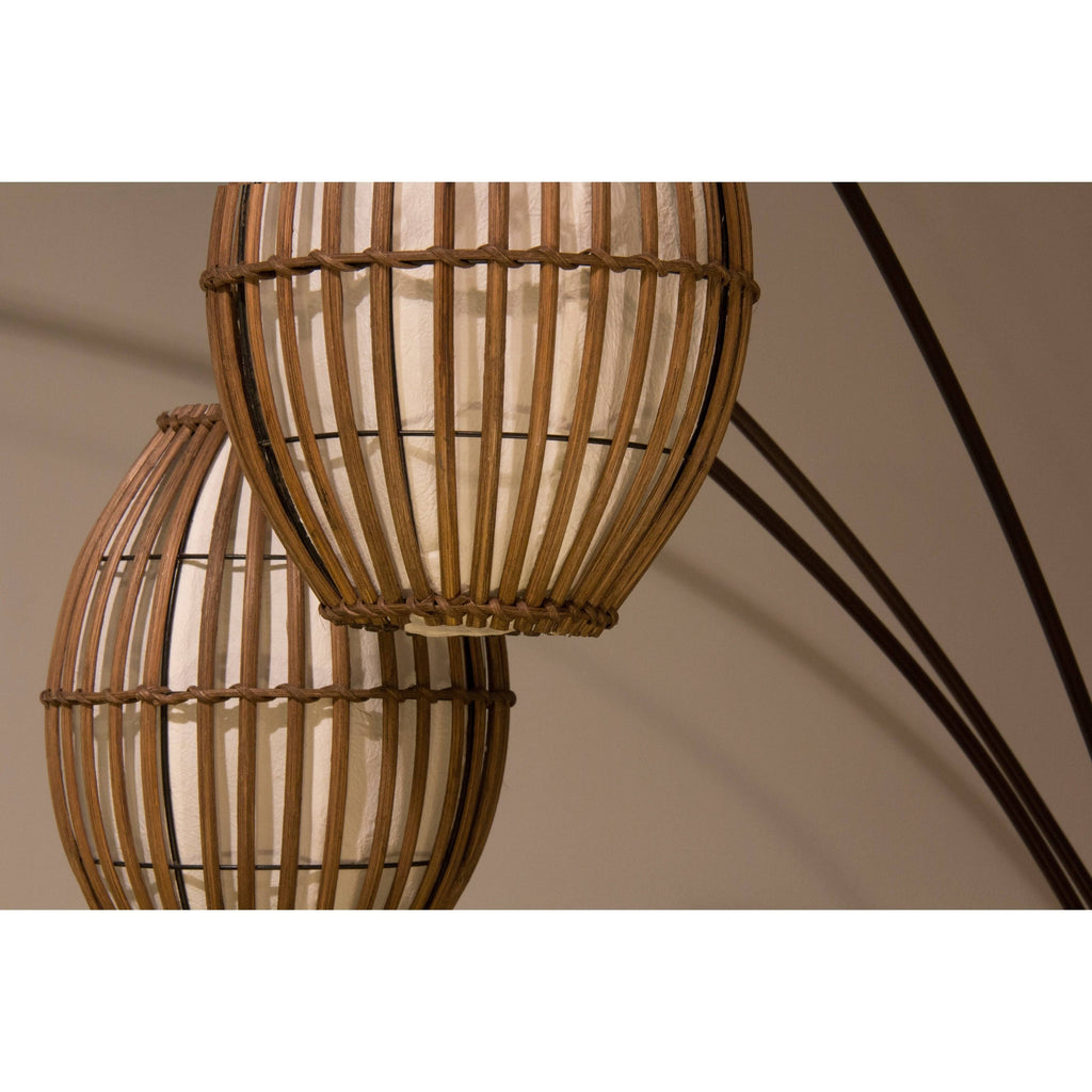 Antique Bronze Arc Lamp G2681
