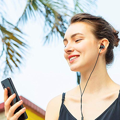 Black USB-C Earbuds with Microphone and 3.5 mm Jack N939213