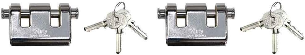 2 Pack Panzer Lock For 3/8" Security Chain K808