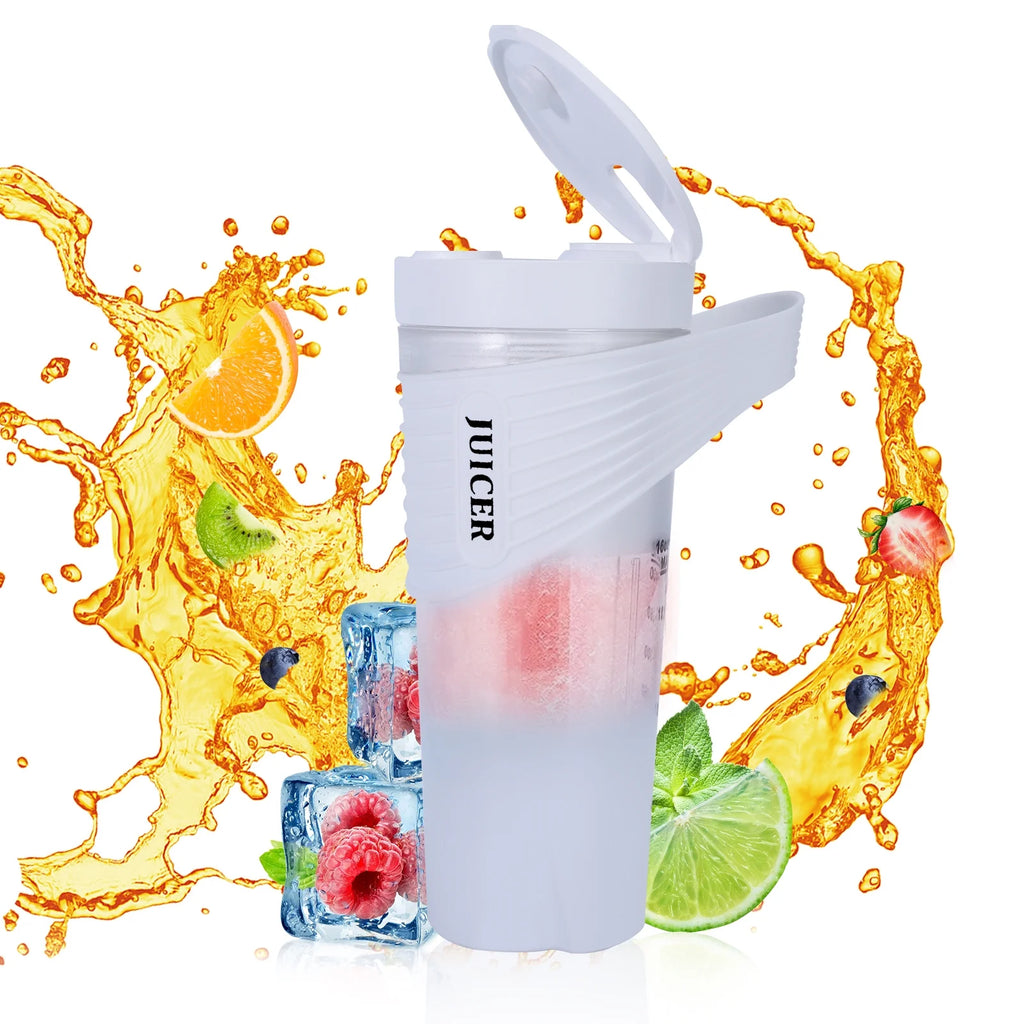 Portable Blender with 6 Blades, 460ml Capacity Y46287