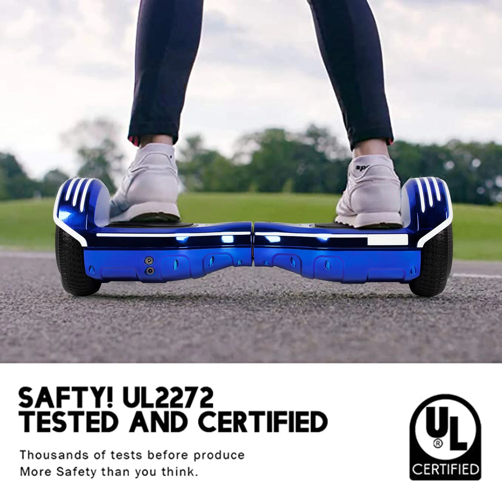 Blue 6.5" Two Wheels Self Balancing Scooter I2552
