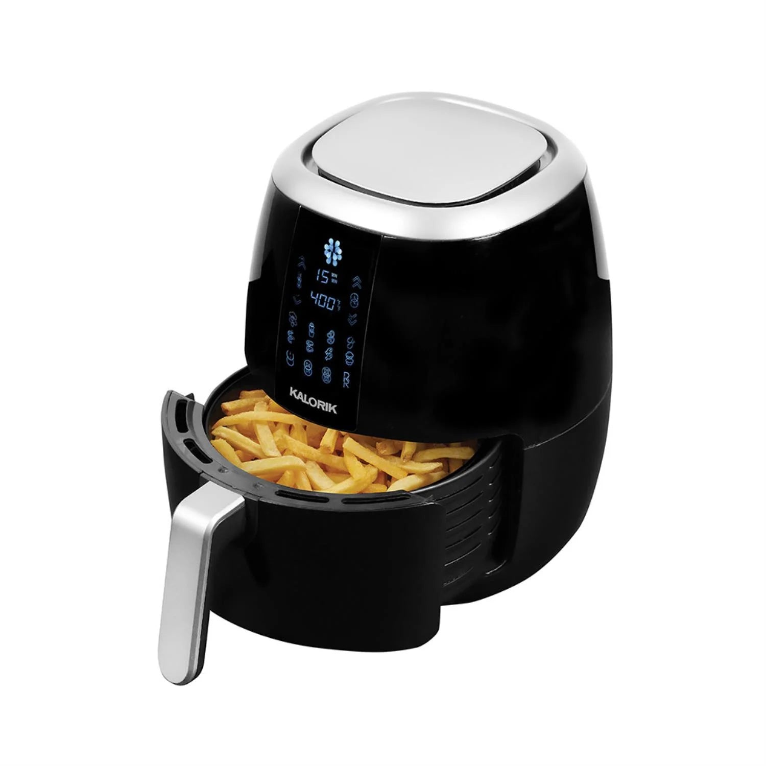 3.2 Quart Touchscreen Digital Air Fryer, Black B486529