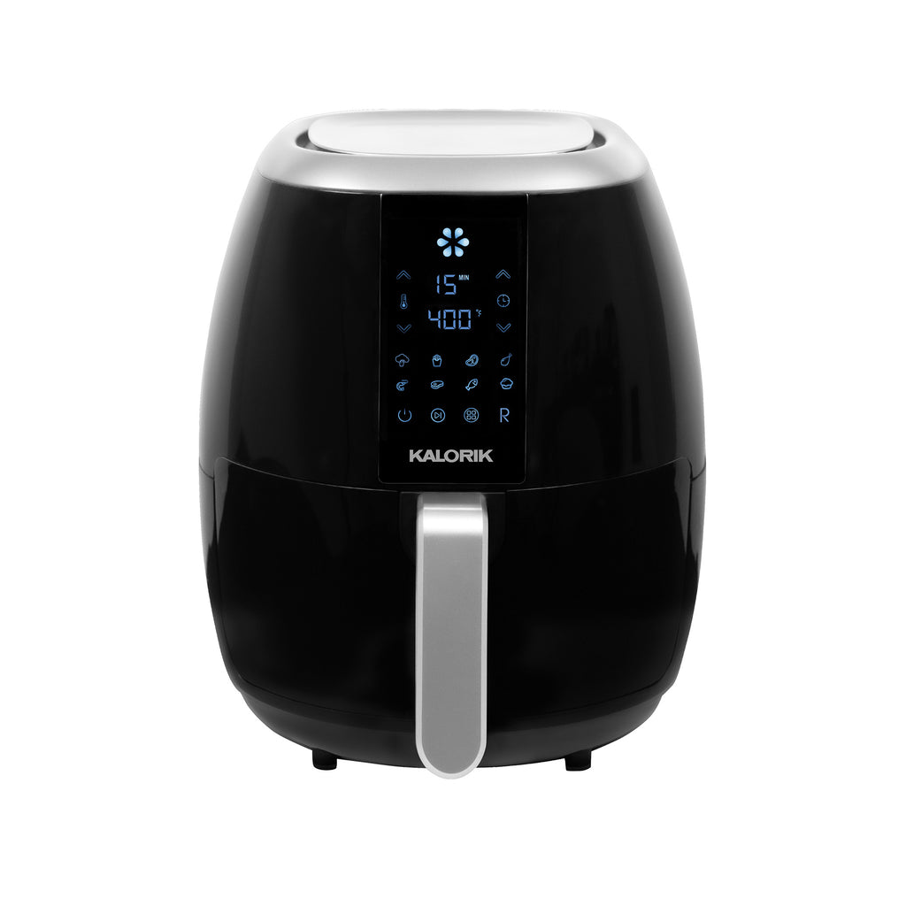 3.2 Quart Touchscreen Digital Air Fryer, Black B486529