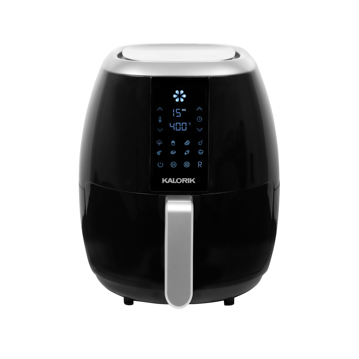 3.2 Quart Touchscreen Digital Air Fryer, Black B486529