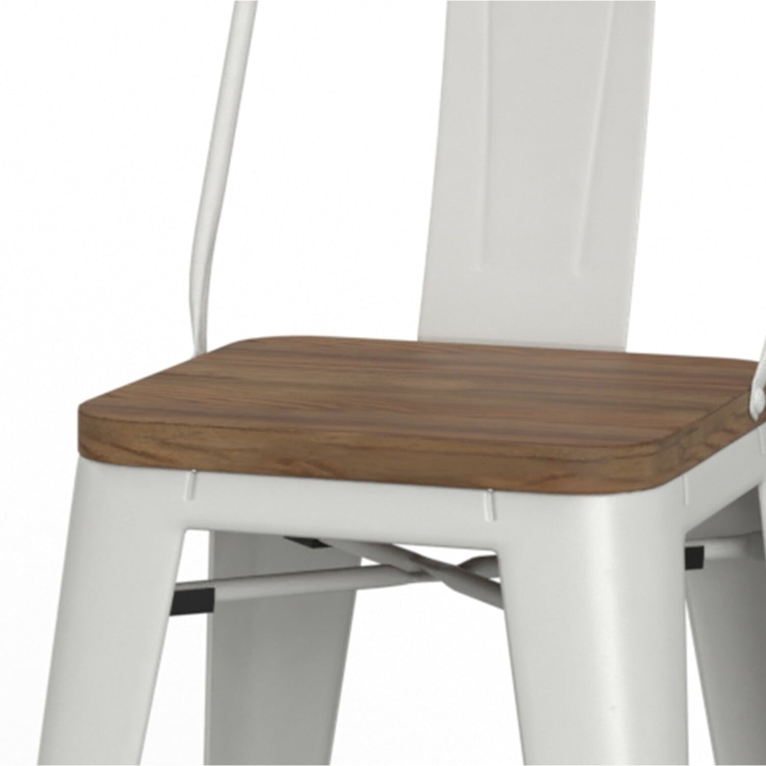 White Counter Height Stool N604568