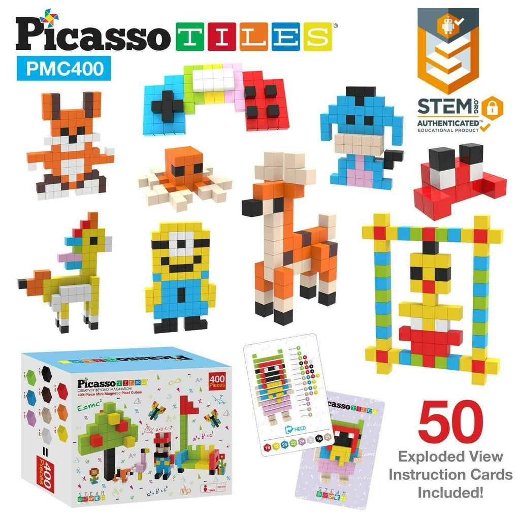 400 Piece Magnetic Cube Sensory Toy A977461