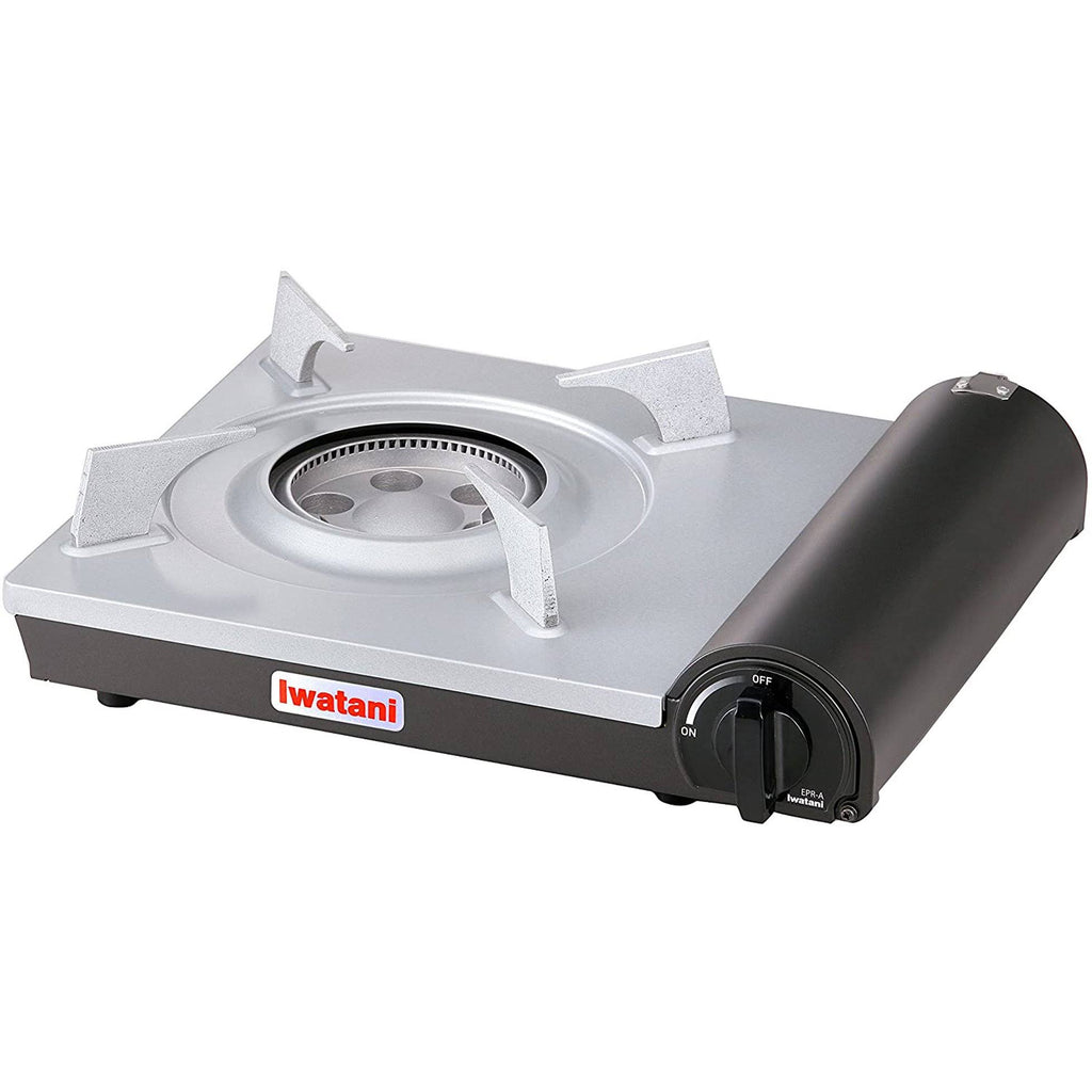 Black Portable Butane Stove Cooktop Q6435