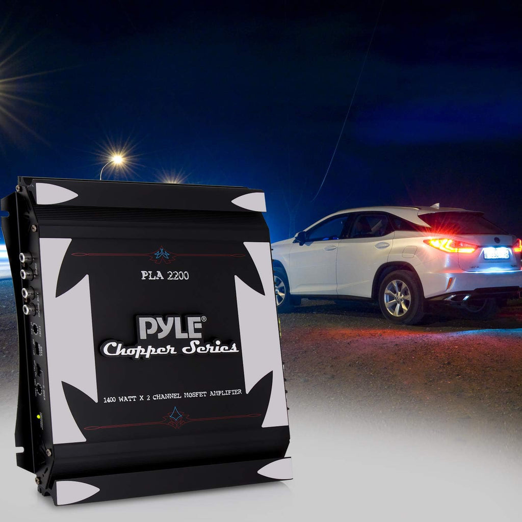 1400W Dual Channel Bridgeable MOSFET Car Stereo Amplifier O930133