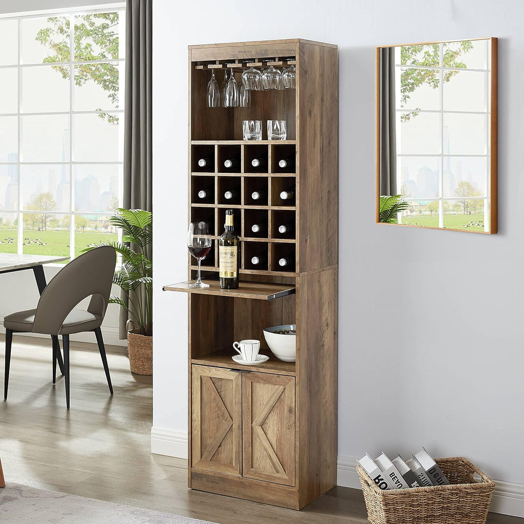 Grey Wash Bar Cabinet Q1112